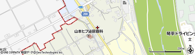 香川県仲多度郡まんのう町四條1095周辺の地図