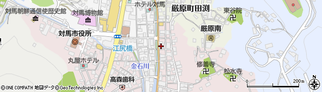 長崎県対馬市厳原町大手橋1046周辺の地図