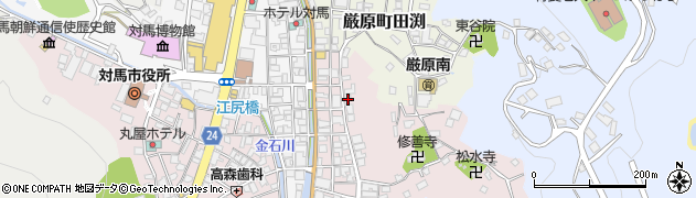 長崎県対馬市厳原町大手橋1085周辺の地図