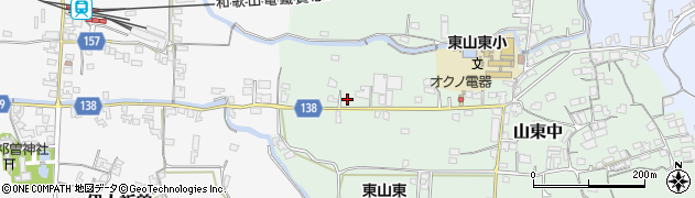 和歌山県和歌山市山東中89周辺の地図