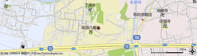 和歌山市役所三田連絡所周辺の地図