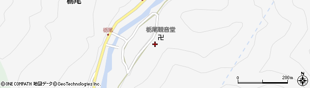 奈良県吉野郡天川村栃尾653周辺の地図