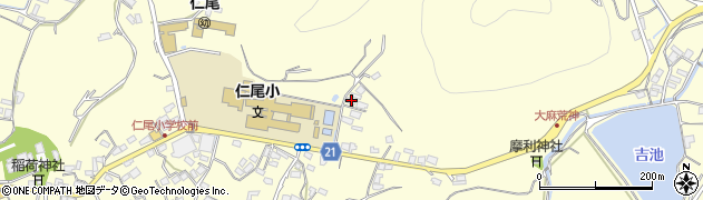 香川県三豊市仁尾町仁尾丙944周辺の地図