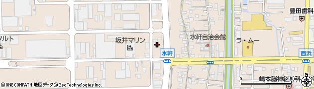 ファミリーマート和歌山西浜店周辺の地図
