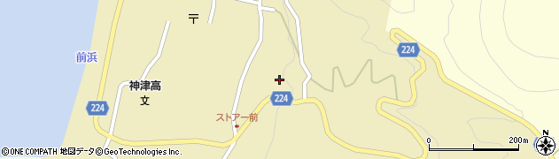 東京都神津島村1381周辺の地図