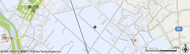 香川県三豊市三野町下高瀬2043周辺の地図