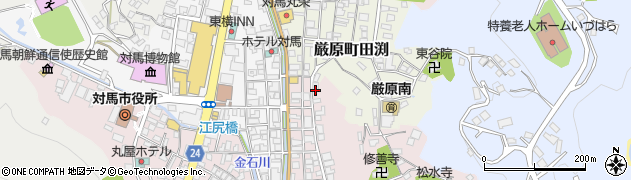 長崎県対馬市厳原町大手橋1026周辺の地図