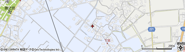 香川県三豊市三野町下高瀬2596周辺の地図