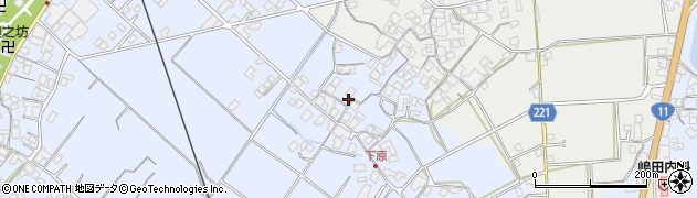 香川県三豊市三野町下高瀬2600周辺の地図