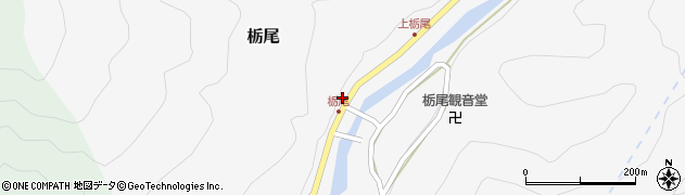 奈良県吉野郡天川村栃尾416周辺の地図