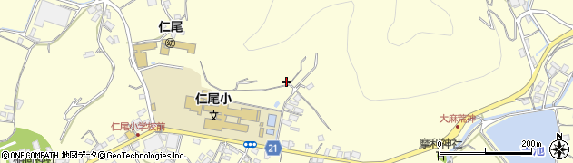 香川県三豊市仁尾町仁尾丙1665周辺の地図