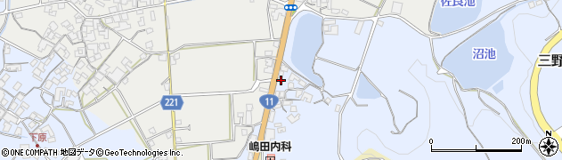 香川県三豊市三野町下高瀬2818周辺の地図
