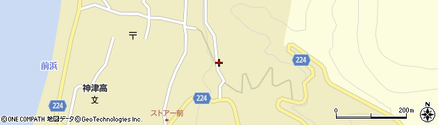 東京都神津島村1234周辺の地図