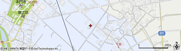 香川県三豊市三野町下高瀬2034周辺の地図