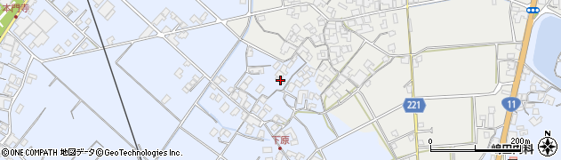 香川県三豊市三野町下高瀬2627周辺の地図