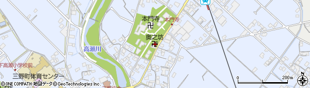 香川県三豊市三野町下高瀬1914周辺の地図