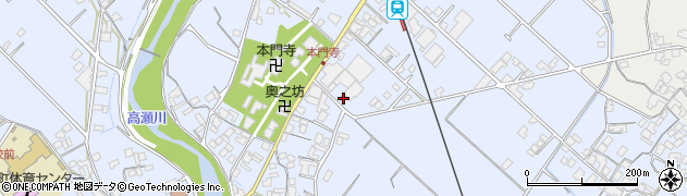 香川県三豊市三野町下高瀬2134周辺の地図