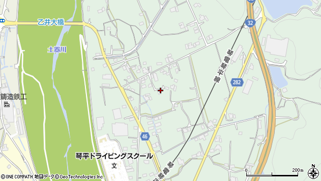 〒766-0014 香川県仲多度郡まんのう町羽間の地図