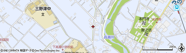 香川県三豊市三野町下高瀬650-1周辺の地図