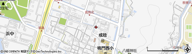 徳島県鳴門市鳴門町高島周辺の地図