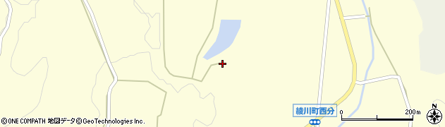 香川県綾歌郡綾川町西分1308周辺の地図