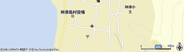 東京都神津島村998周辺の地図