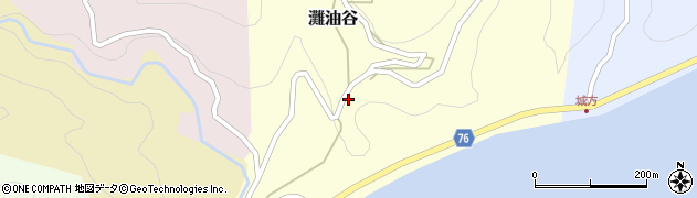 兵庫県南あわじ市灘油谷189周辺の地図