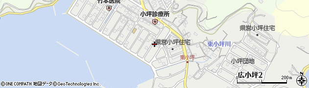 広島県呉市広小坪周辺の地図