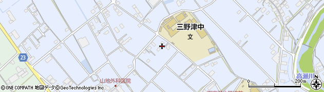 香川県三豊市三野町下高瀬888-3周辺の地図