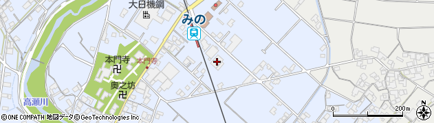 香川県三豊市三野町下高瀬2023周辺の地図
