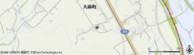 香川県善通寺市大麻町726周辺の地図