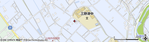 香川県三豊市三野町下高瀬888周辺の地図