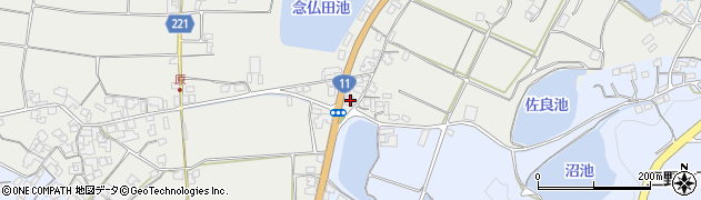 香川県三豊市三野町大見135周辺の地図