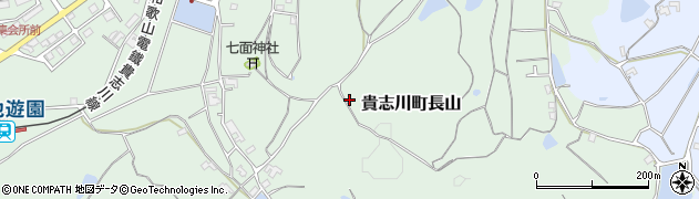 和歌山県紀の川市貴志川町長山周辺の地図