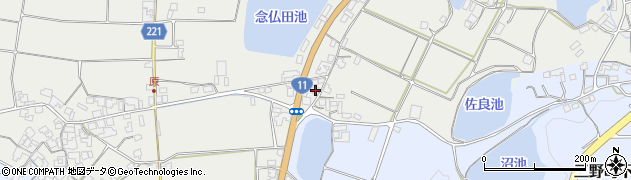 香川県三豊市三野町大見137周辺の地図