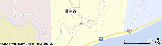 兵庫県南あわじ市灘油谷256周辺の地図