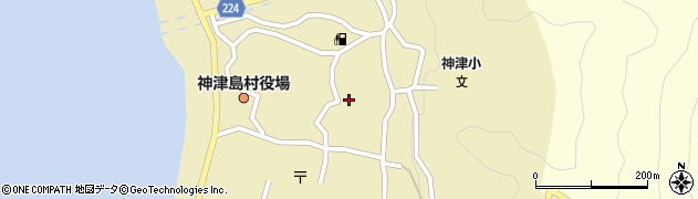 東京都神津島村890周辺の地図