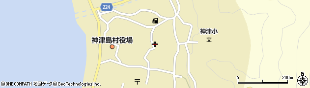 東京都神津島村893周辺の地図