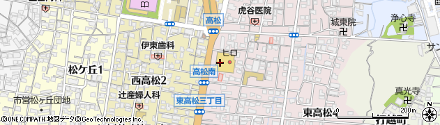 スーパーデリシャスヒロ　高松店周辺の地図