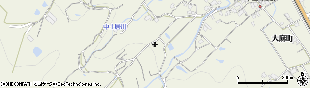 香川県善通寺市大麻町1418周辺の地図