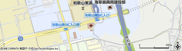 和歌山市東部コミュニティセンター周辺の地図