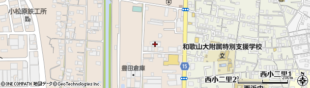 日産部品近畿販売和歌山営業所周辺の地図