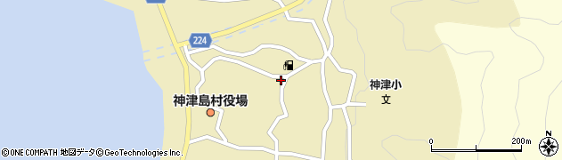 東京都神津島村824周辺の地図