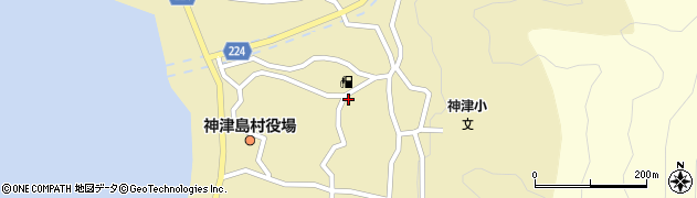 東京都神津島村821周辺の地図