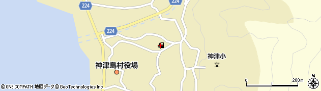 東京都神津島村690周辺の地図