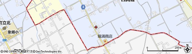 香川県仲多度郡まんのう町西高篠171周辺の地図