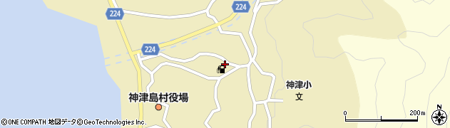 東京都神津島村691周辺の地図