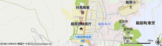 長崎地方裁判所厳原支部周辺の地図