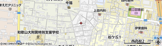 和歌山県和歌山市東小二里町周辺の地図