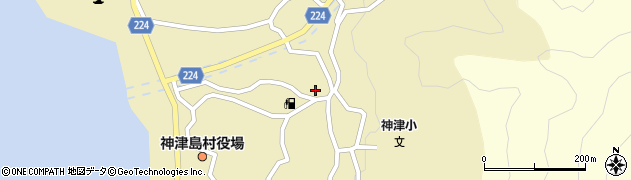 東京都神津島村699周辺の地図